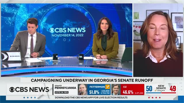 Georgia Senate candidates start campaigning for runoff election