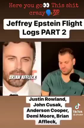 Jeffrey Epstein Flight Logs PART 2