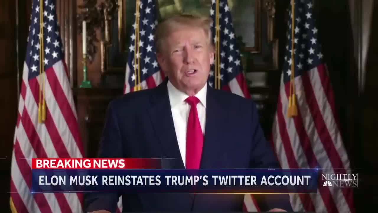 Former President Donald Trump’s Twitter Account Reinstates by Elon Musk