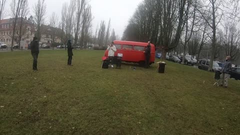 Rechtswidriger Polizeieinsatz in Frankfurt direkt vor dem HR