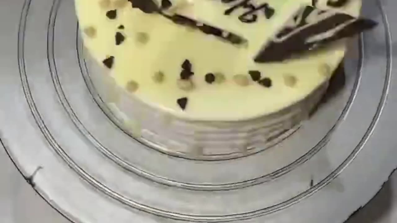 White chocolate cake