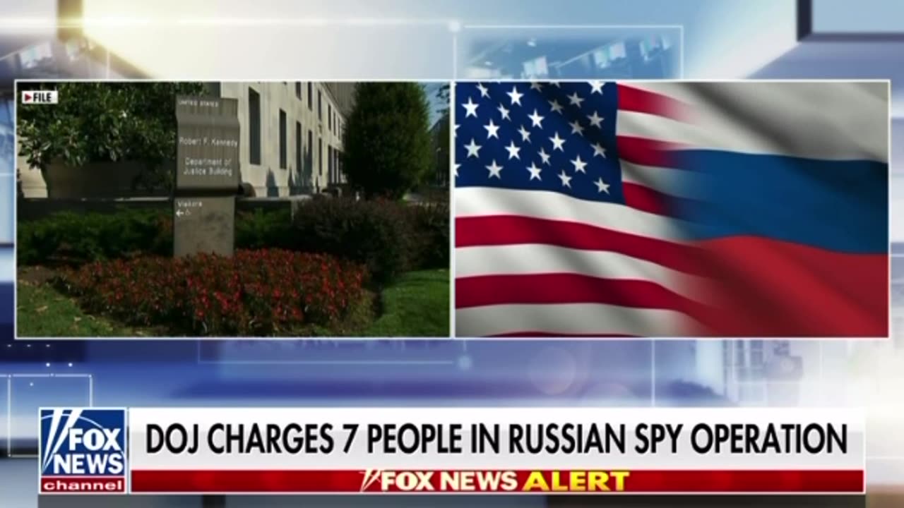 DOJ charges seven people in Russian spy operation