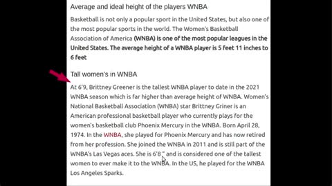 Griner is a man.