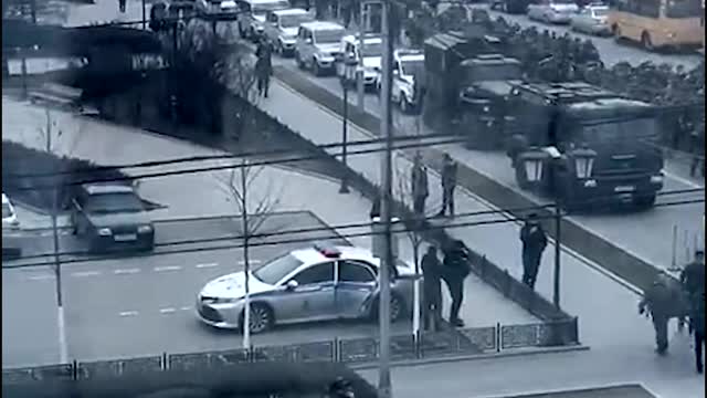 Chechen Troops Rally in Grozny Urban Centers (Day 2) - February 25th 2022