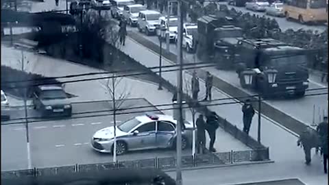 Chechen Troops Rally in Grozny Urban Centers (Day 2) - February 25th 2022