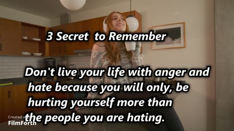 3 Secret to Remember