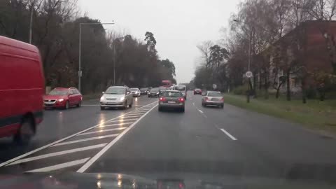 Нарушение правил дорожного движения Вильнюс 2017 11 13