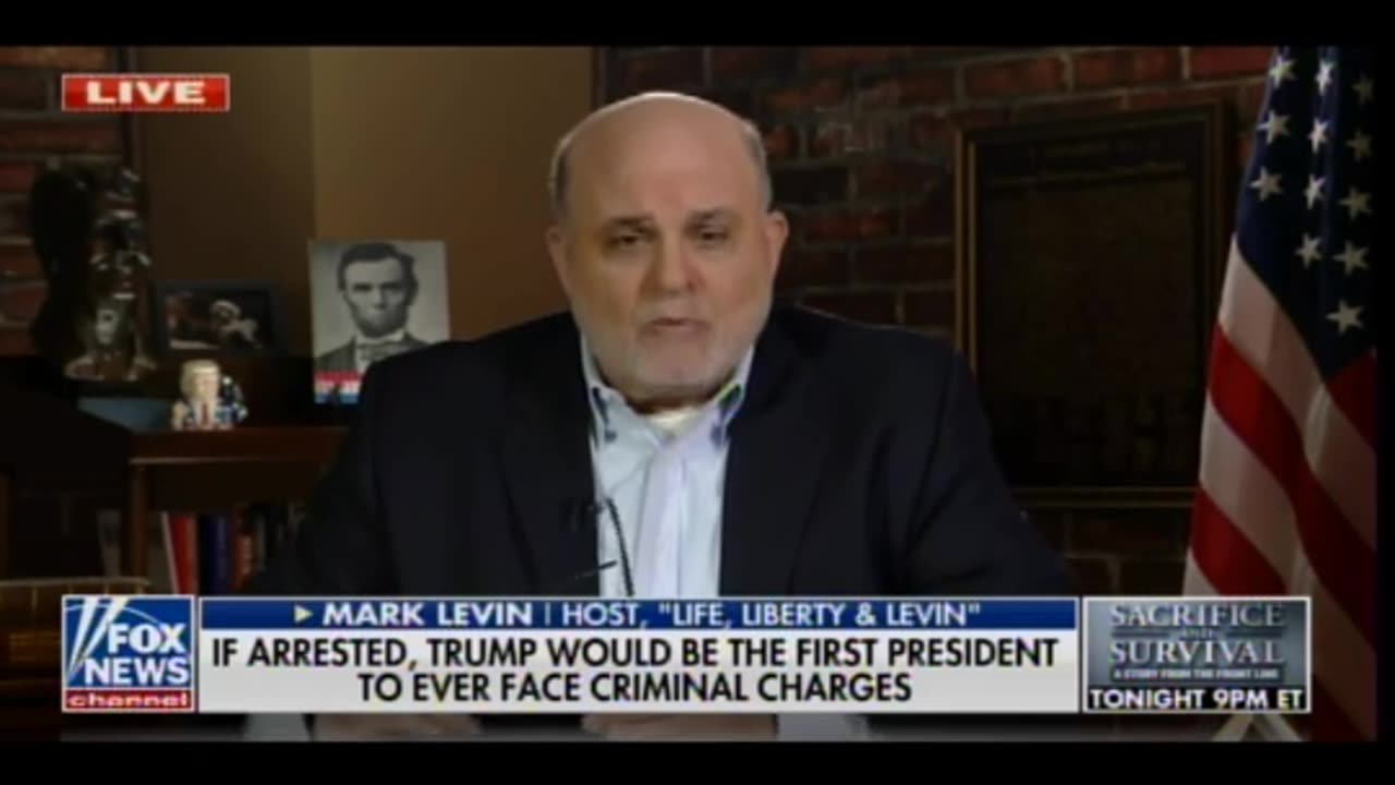 Mark Levin on Indictment of President Trump: This Is Soft Tyranny - Their Goal is to Destroy Civil Society