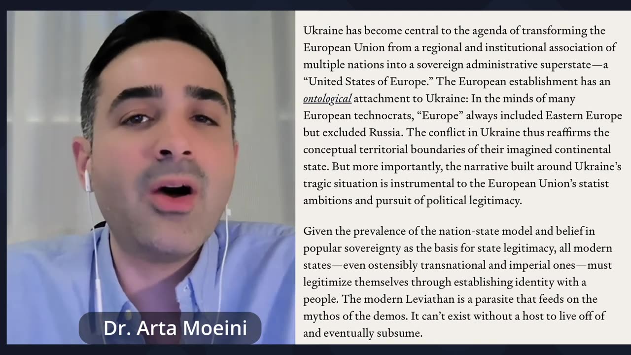 The EU's INTERNAL Reasons For 'Fighting To The Last Ukrainian' | By Dr. Arta Moeini