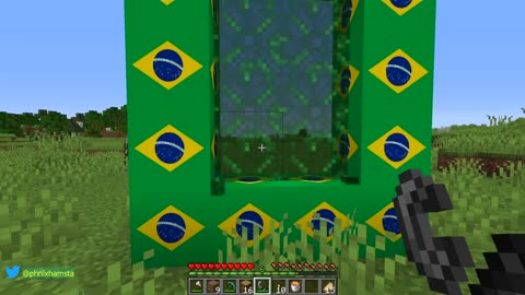 You're going to Brazil in Minecraft