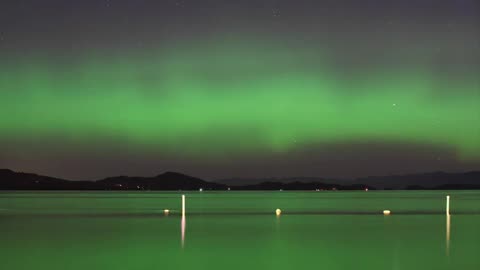 Aurora Borealis from Polson, MT