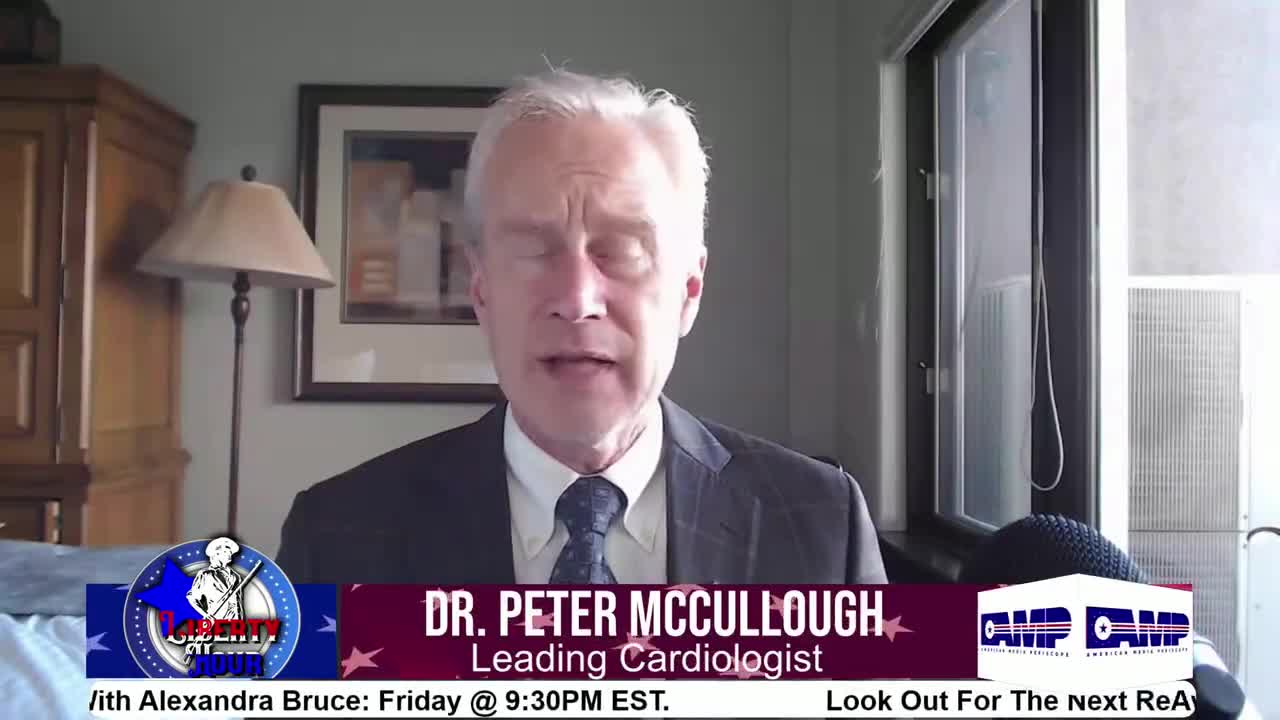 Dr. Peter McCullough on the vaccine: It changes your DNA permanently' (see description)