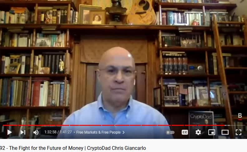 Bankless Podcast - Fight for the Future of Money- CryptoDad Chris Giancarlo-11-20-21