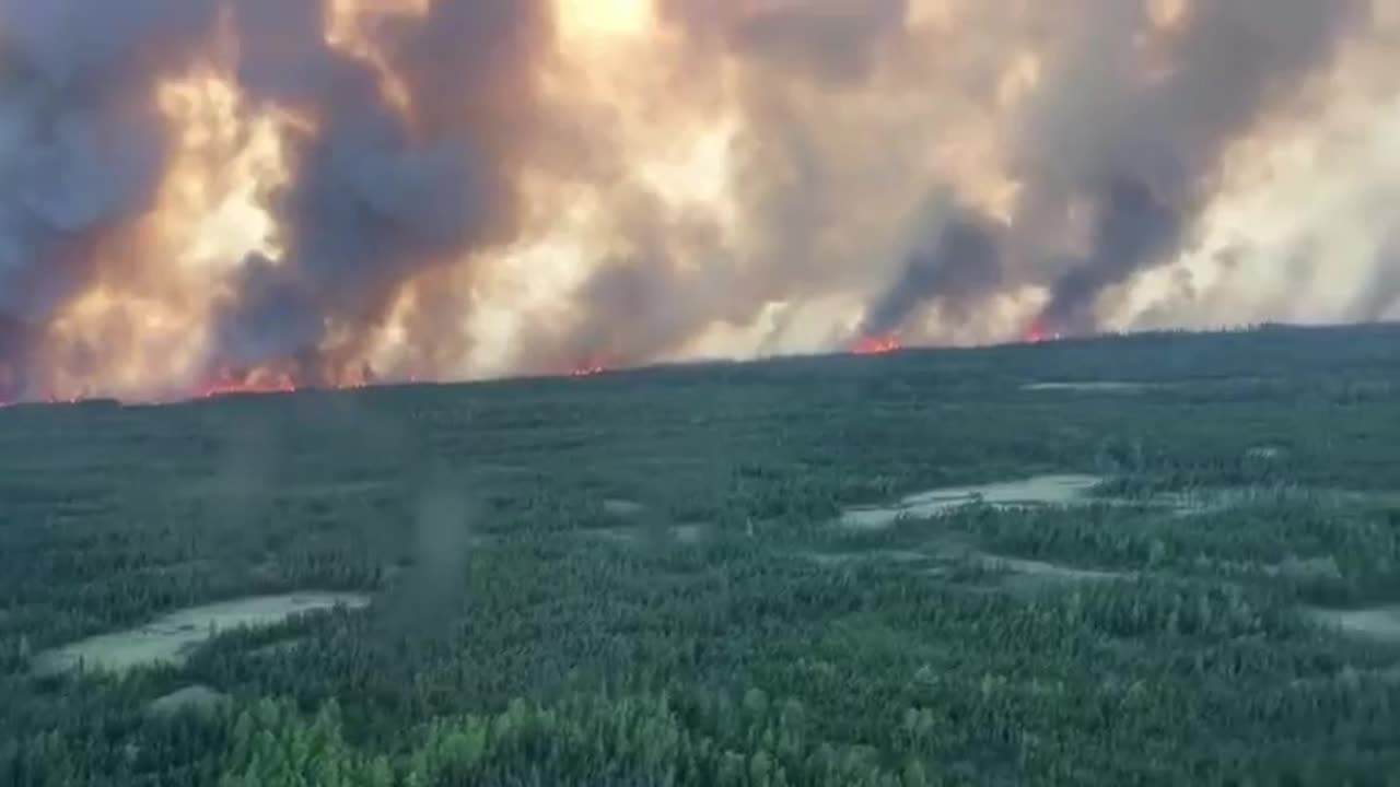 Large Forest Fires In Alaska