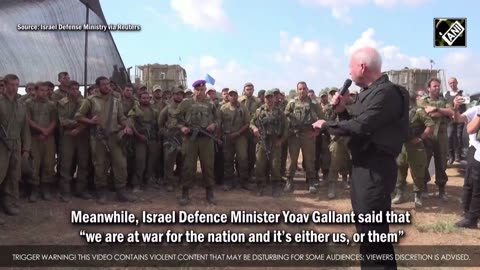 Israel issues stern warning to Hamas as IDF rams up ground operation in Gaza