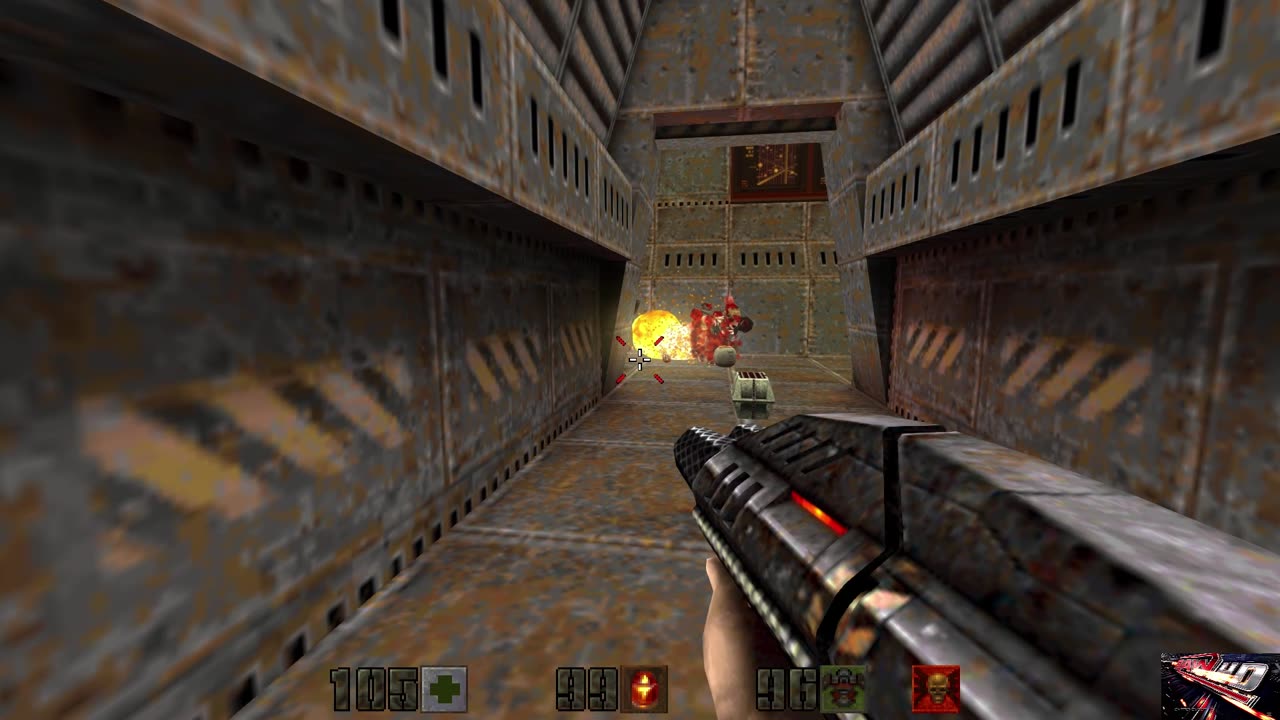 quake2 outer map extreme remaster Full Walkthrough Gameplay - No Commentary. dynamite is war part 1