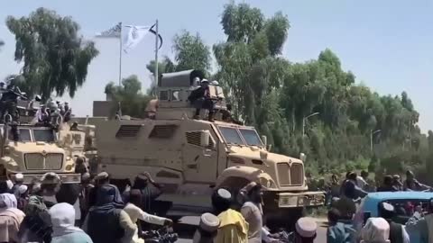 Taliban Holding Military Parades With U.S. Equipment and Weapons Left In Afghanistan By Biden