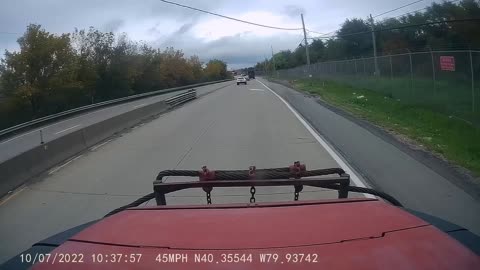 Lane merging idiot