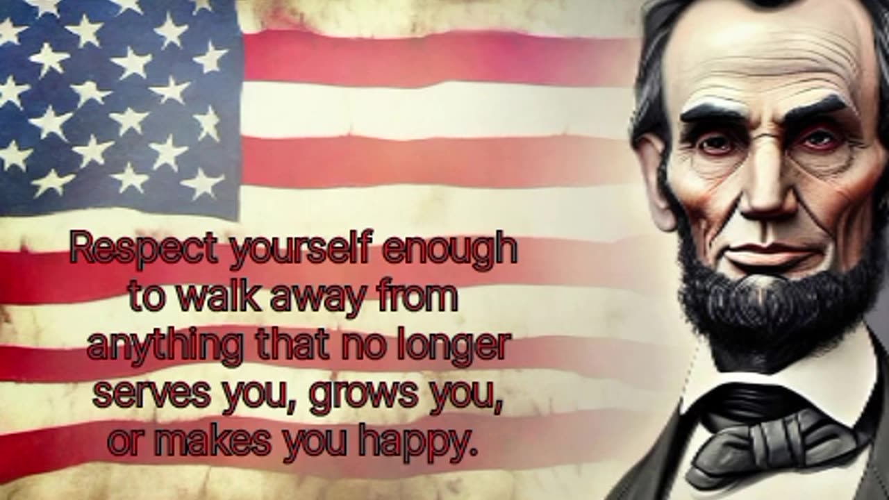 Abraham Lincoln ke motivate thought