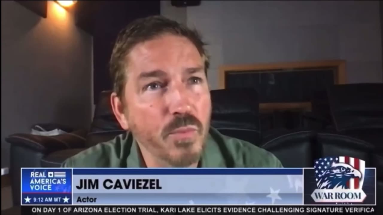 Jim Caviezel Interview Talking about the Movie The Sound of Freedom - 2023 child trafficking