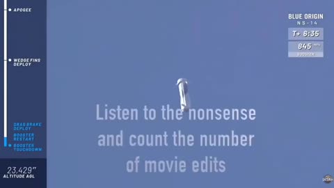 Blue Origin CGI glitch