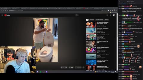 xQc reacts to Drake gifting DJ Khaled a toilet