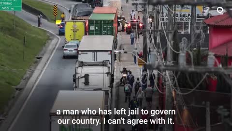 Brazil Truckers Block Roads to Protest Bolsonaro Election Loss