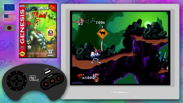 Level Select and Invin on the Mega Drive [subtitles available]_Cut