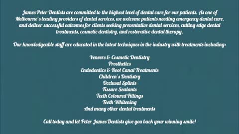 cosmetic dentist melbourne