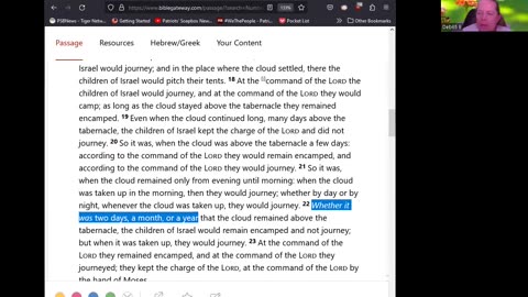 Journey Through The Bible -- Episode 97 -- The Second Passover And The Cloud Covering