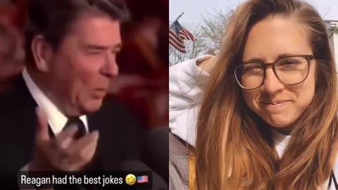 Reagan had the BEST JOKES!!!!