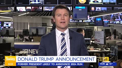 Donald Trump expected to announce 2024 US Presidency run _ 9 News Australia