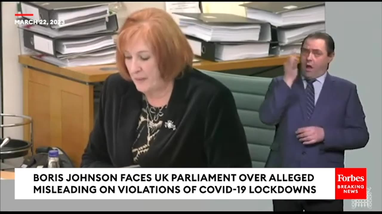 Boris Johnson Grilled On Possibly Misleading UK Parliament Over Parties During COVID-19 Lockdowns