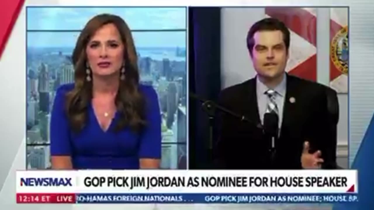 Rep. Matt Gaetz Slams House RINOs, Patrick McHenry for Opposing Jim Jordan for Speaker