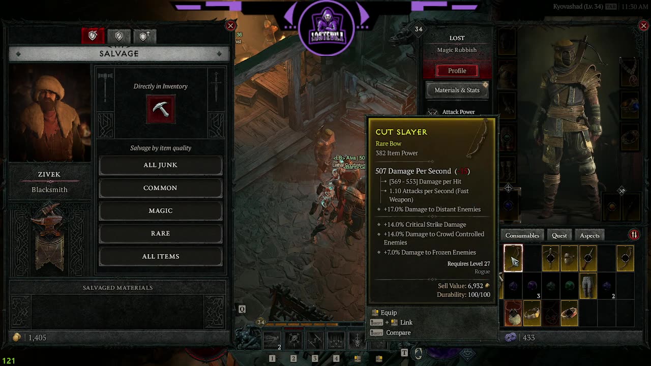 Diablo 4 still grinding
