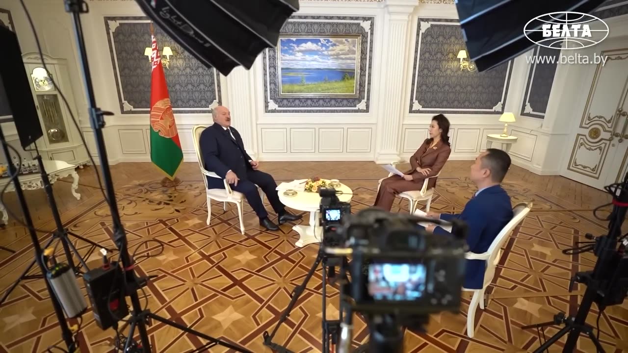 Lukashenko about Biden: Good for him, he sat down and drove! He asked Russia's permission!