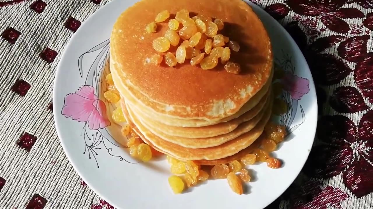 ময়দা _ আটা দিয়ে পারফেক্ট প্যানকেক রেসিপি ॥ Pancake recipe bangla - How To Make Perfect pancake..