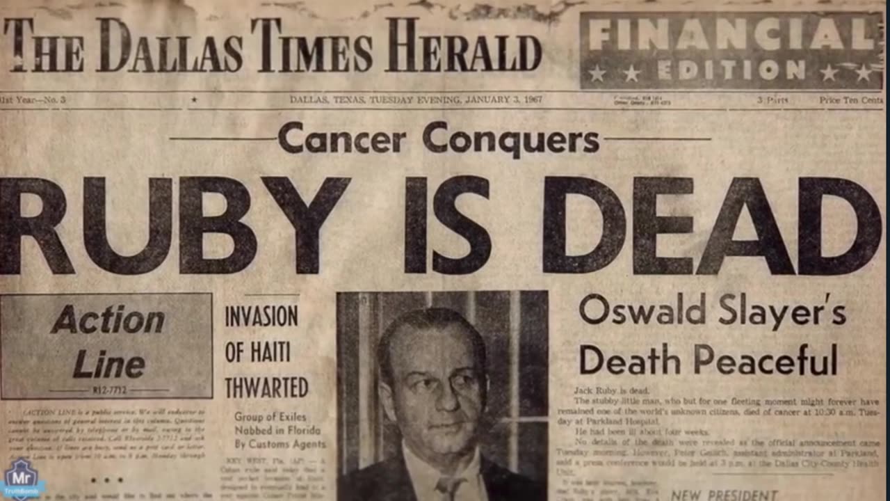 JFK ASSASSINATION: Lee Harvey Oswald & RUBY'S CONFESSION