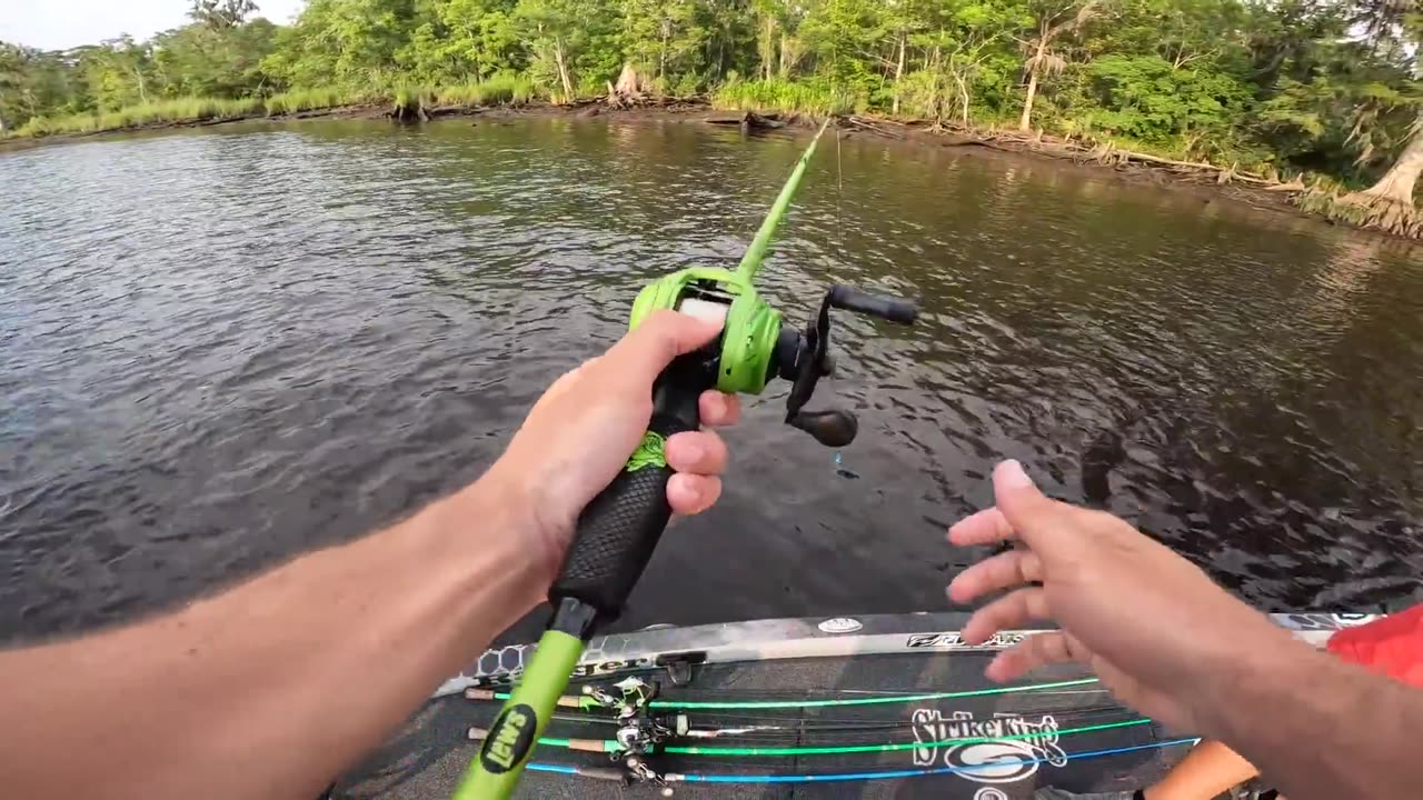 Fishing a TOURNAMENT w/ FROGS!