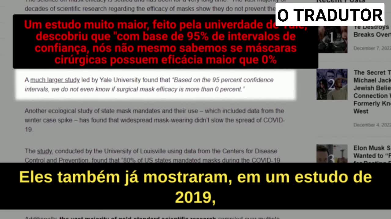 📢⚠️Dr Peterson Pierre - Máscaras de pano ou N95 não servem para nada📢⚠️