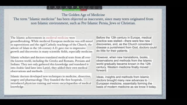 A Deeper Look - Science Under Islam pt3