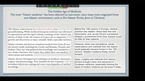 A Deeper Look - Science Under Islam pt3