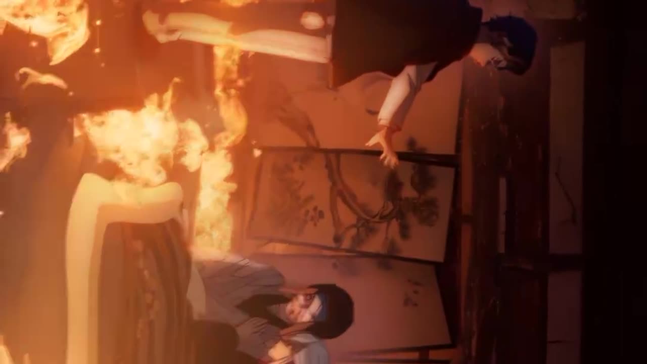 muzan kibutsuji burn kagaya ubuyashiki's home🔥😈😎