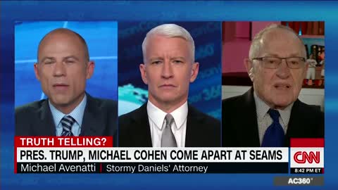 Michael Avennati Gets Personal With Alan Dershowitz