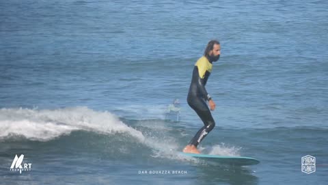 Surfing The Cold Water And Tiny Waves