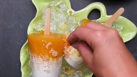 Treat yourself to a yummy mango sticky rice pop