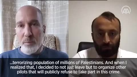 Ex-Israeli Pilot: Israeli army is committing war crimes