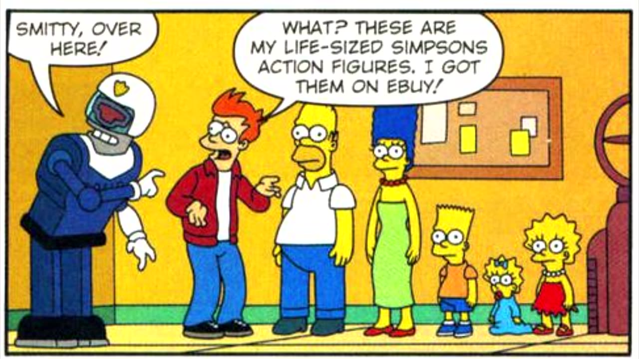 Newbie's Perspective Futurama Simpsons Crossover Crisis 2 Issue 1 Review