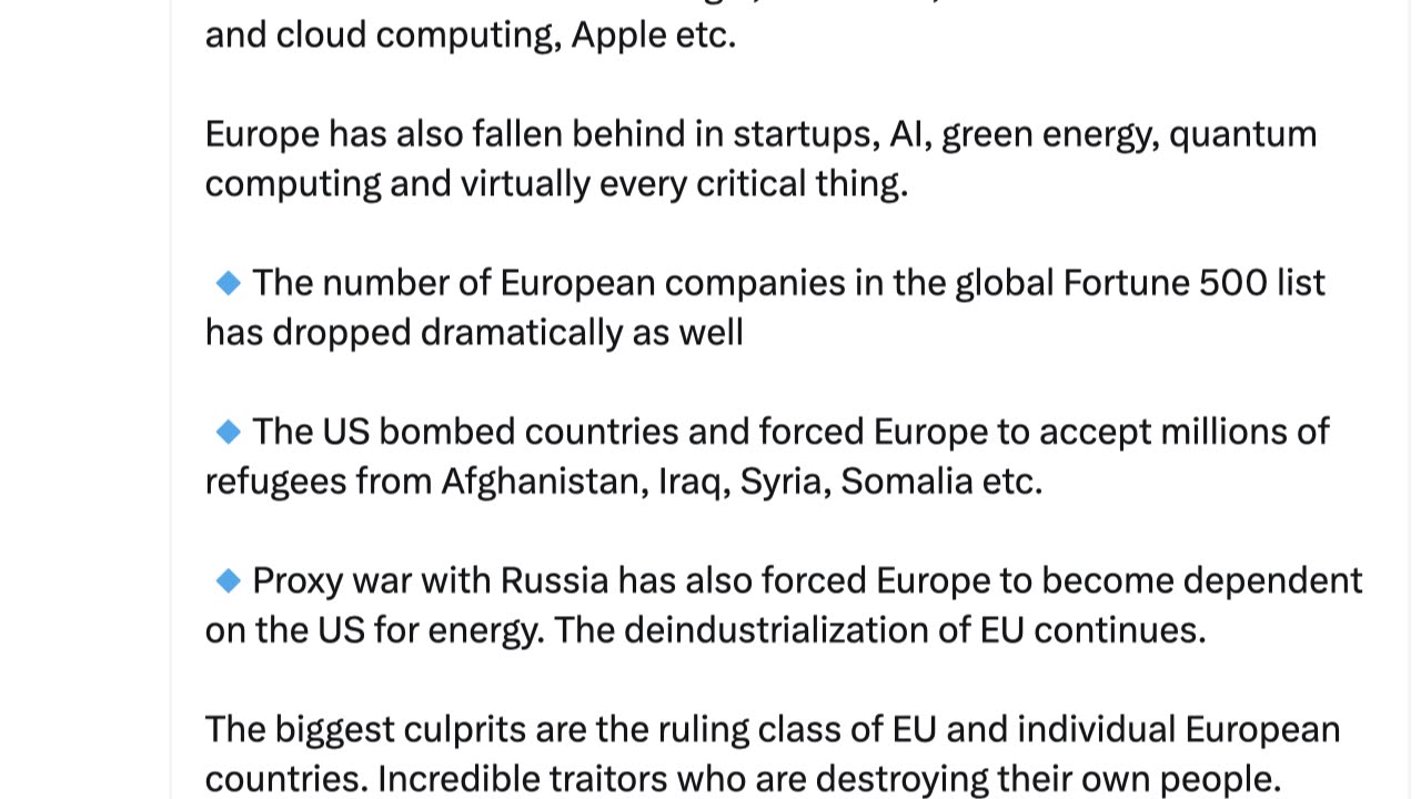 "The fall of Europe In 2008, the EU’s economy was 10% larger than that of... - S.L. Kanthan