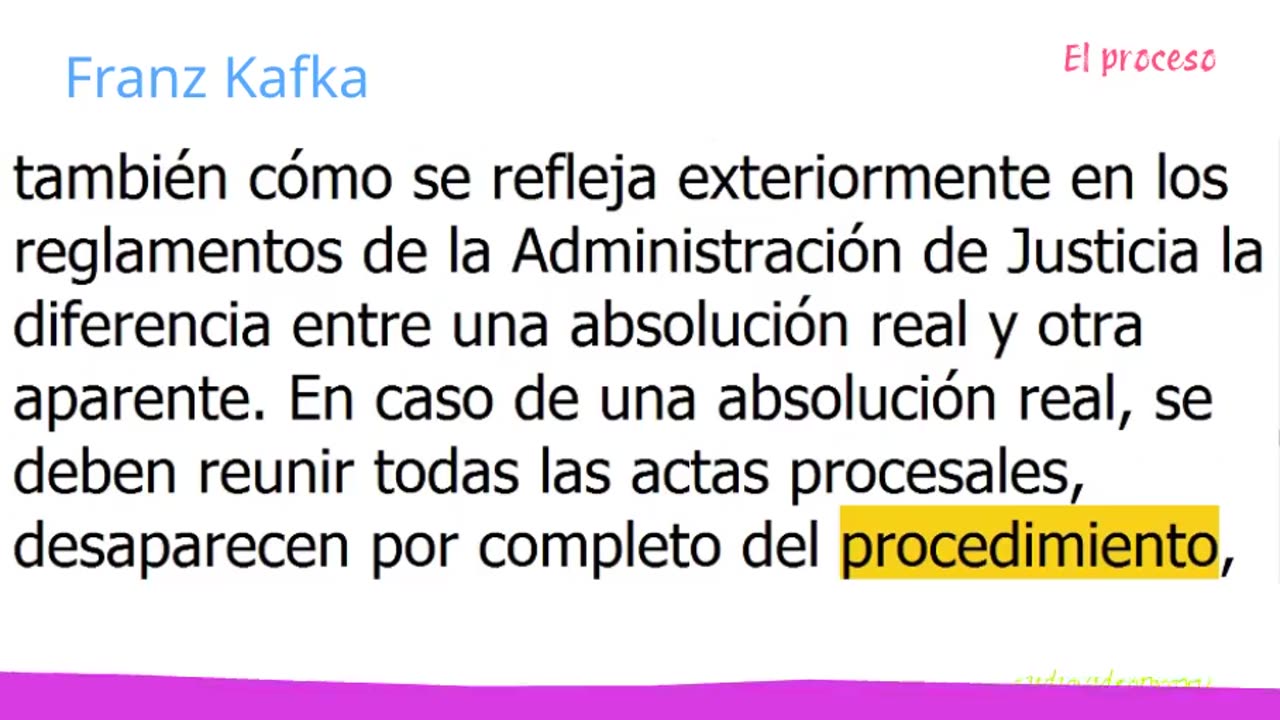 Franz Kafka - El proceso 2/3